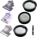 3Pack Hepa Filters Replacement Compatible with VOCESOR CY800, FEPPO C026 PRO, Mxnsewr CY168 Mattress Vacuum, Washable Filters Works with Flybroom C027MAX and Xlife C026 PRO Mattress Vac by Feenynic