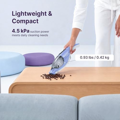 Shop-Vac DolphPower Handheld Vacuum, 4500 Pa Cordless Mini Vacuum, Blue - Image 4