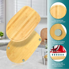 Sliding Mat for Kitchen aid 4.5-5 Qt Stand Mixer with 1Pc Gourmet Bowl Scraper and 2Pcs Cord Organizer for Kitchen Appliance Slider (4.5-5 Qt 1Pc Silicone Dough Scraper and 2x Cord Organizer, Natural) - Image 6