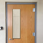 NICETOWN Classroom Door Window Cover French Front Glass Window Curtain - Image 2