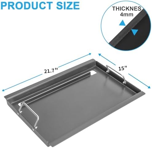 Full Size Griddle for Weber Old Spirit 200 Series Grills - Image 2