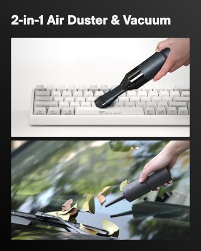 HOTO Handheld Vacuum Cleaner Cordless, Mini Vacuum Cleaner, 15000Pa - Image 6