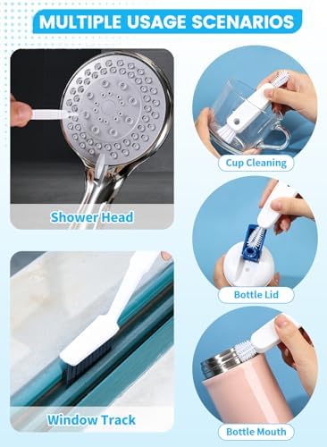 20Pcs Crevice Cleaning Brush Set, Hard Bristle Scrub Brushes for Gaps - Image 5