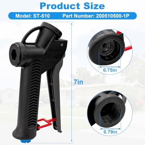 ST-510 Soft-Wash Spray Gun ST-515 Pressure Washer Replacement Gun - Image 2