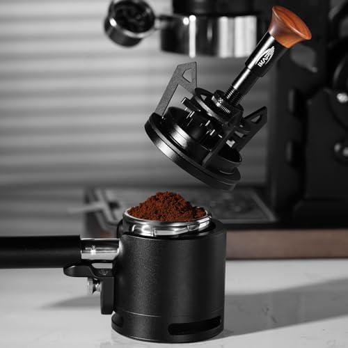 IKAPE 58MM WDT Tool, Espresso Stirrer Distribution Tool, Adjustable Needle Height, Coffee Stirrer with Dosing Funnel & Stand - Image 6
