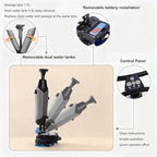 Commercial Floor Scrubber Machine, 17in Electric Buffer Polisher, - Image 5