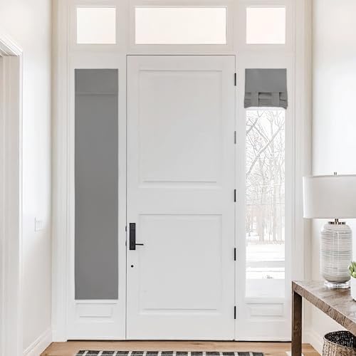 NICETOWN Silver Grey French Door Sidelight Curtains for Side Window Cover by NICETOWN