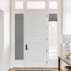 NICETOWN Silver Grey French Door Sidelight Curtains for Side Window Cover by NICETOWN