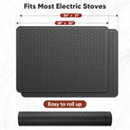 Stove Top Covers for Electric Stove, Glass Cooktop Protector 28''L x 20''W - Image 2