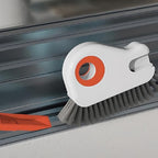 2 Pcs 2 in 1 Window Track Cleaner Tool,Crevice Cleaning Brush with Hidden Scraper, Efficient Window Sill Cleaner Tool,Sliding Door Track Cleane for Glass Door Grooves, Home Kitchen Bathroom Cleaning - Image 4