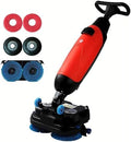 Commercial Floor Scrubber Machine, Electric Buffer Polisher, 17in by Unknown