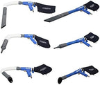 SAKAI Air Powered 2 in 1 Function Air Vacuum Kit - Blow Gun & Suction Vacuum Pneumatic Cleaner with 3 Type Tubes and Rotatable Brush - Image 4