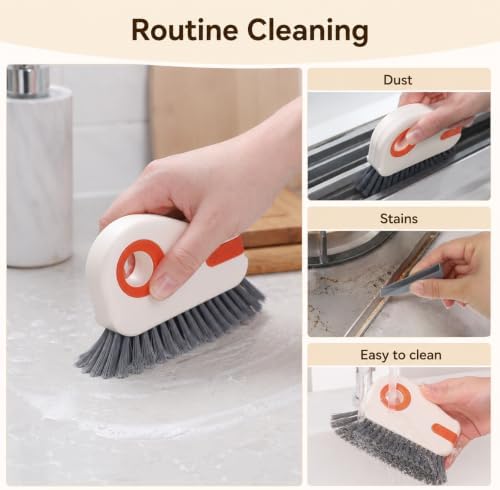 2 PCS Groove Cleaning Brush, Non-Shedding Gap Cleaner Tools - Image 4