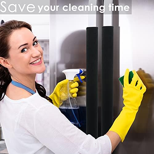 7Pcs Refrigerator Door Handle Cover Washable Kitchen Appliance Decor Handles Fridge Oven Microwave Dishwasher Antiskid Protector, Keep Off Fingerprints Food Stains - Image 4