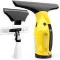 Rechargeable Window Vac, Electric Window Vacuum Squeegee, with 11 in. and 6.7 in. Squeegee Blades, Cordless Window Vacuum Cleaner Set for Cleaning Windows, Shower Doors, Mirrors, Tiles by EAVE