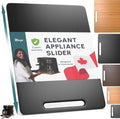 Ibyx Appliance Slider, Sliding Tray for Coffee Maker, 12x16 in, Black by Ibyx