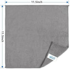 HOMEXCEL 150PK Microfiber Cleaning Cloth, Cleaning Rag for Home, 11.5x11.5 - Image 7