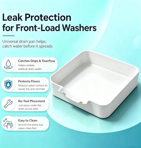 Front Load Washer Drain Tray, Compatible with LG Front Load Washers - Image 6