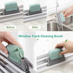 CRAFNEW Window Track Cleaner Kit, 20Pcs Small Crevice Window Cleaning Tools - Image 3