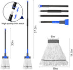 KeFanta Heavy Duty Mops for Floor Cleaning,60" Commercial Industrial Mop - Image 5