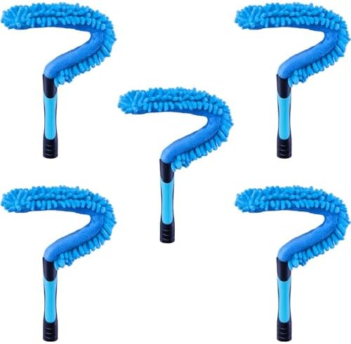 5pcs 17" Microfiber Flexible Ceiling Fan Chenille Duster by HICAVAR