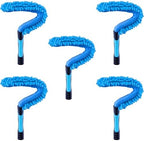 5pcs 17" Microfiber Flexible Ceiling Fan Chenille Duster by HICAVAR