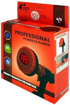 Premium Drill Brush Professional– 2in1 for Drill & Angle Grinder Stiff 6 in Red | Scratch-Free Outdoor Cleaning Brush for Patio Bricks, Lawn Mowers, Car Wheels, Pool Tiles and Boat Hulls - Image 3