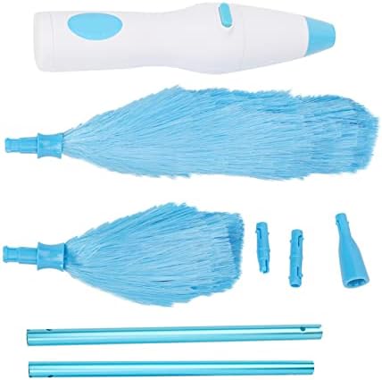 Electric Duster, 180-Degree Rotating Microfiber Cleaning Brush, Battery Operated Electrostatic Duster for Home, Window Blinds, Furniture, Car, Computer and Floor - Image 2