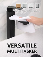 Fantasticlean Microfiber Cleaning Cloth Rolls -150 Sheets (White, Dimgrey) - Image 5
