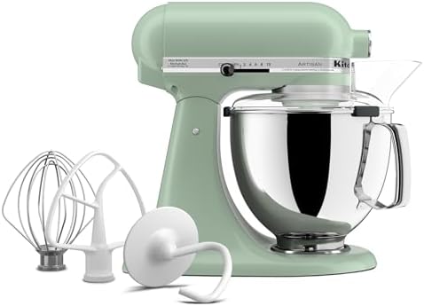 KitchenAid Artisan, 5-Qt Tilt Head Stand Mixer, KSM150PS, Cardamom - Image 3