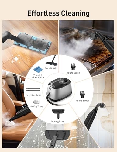 Aspiron Steam Cleaner, 293°F 58 PSI High Pressure Handheld Steam Mop - Image 5