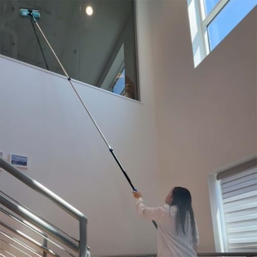 20ft 2 Cobweb Dusters, 12ft Extension Pole, High Ceiling Cleaning Tool - Image 6