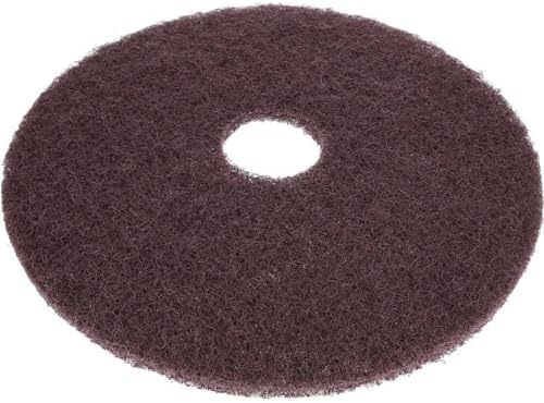 PRO SOURCE Maroon Extra Heavy Duty Floor Stripping Pads: 5 Pack, 17" Diameter - Image 5