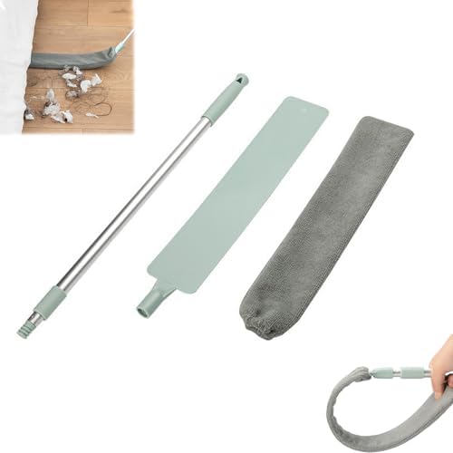 Retractable Gap Dust Cleaning Artifact,Retractable Gap Dust Cleaner Under Appliance Microfiber Duster,Washable Dusting Brush for Home,Ceiling,Blinds (1 Set) by buynow