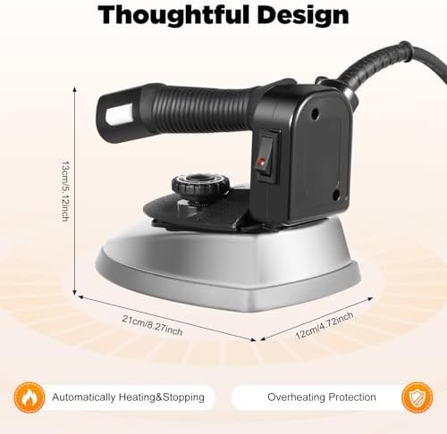 Commercial Electric Steam Iron Garment Steamer Press Machine Fast Wrinkle Removal Durable Lightweight Design Ideal For Fabric Clothing Care Home Laundry And Commercial Garment Ironing - Image 2