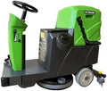 Ride-On Commercial Floor Scrubber Machine, 20″ Cleaning Width, 24V Battery Powered Scrubber Dryer with 17 Gal Tanks for Warehouse, Retail & Facility Cleaning (US-TX-SDB21MINI) by Texlift