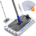 Microfiber Mops for Floor Cleaning,Hardwood Floor Mop with 5 Reusable Pads by MASTERTOP