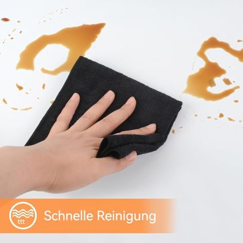 KinHwa Dish Cloths for Washing Dishes with Scrub Side, Microfiber Dish Rags - Image 6