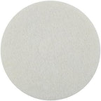 Mercer Industries 45017W - 17" White Floor Maintenance Pads (5 pack) by MercerIndustries
