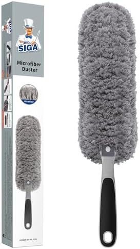 MR.SIGA Lint Free Microfiber Duster, Washable Duster for Household Cleaning by MRSIGA