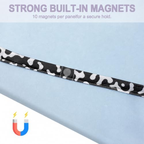 6 Pcs Fluorescent Light Covers for Classroom Ceiling Lights 4x2 FT Colorful Magnetic Light Filters Pastel Decorative Panels for Back to School Office Hospital Ceiling Supplies (Colorful Composition) - Image 4