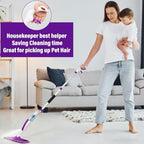 Wet Spray Mop for Floor Cleaning with 14 oz Bottle & 3 Microfiber Pads - Image 6