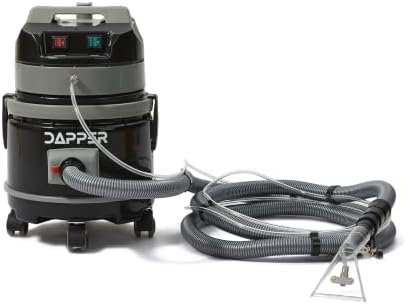 Dapper Supply Commercial Wet/Dry Vacuum Cleaner with Cold Water Extraction System, Complete Accessory Kit for Carpet, Upholstery & Hard Floor Cleaning, 1 Gal. Solution Tank, 3 Gal. Recovery Tank - Image 2