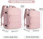 Large Travel Backpack for Women Airline Approved Carry on Backpack for Airplanes Mochila De Viaje Personal Item Travel Bag Spirit Airlines Personal Item Bag 18x14x8 Backpack for Traveling on Airplane - Image 3