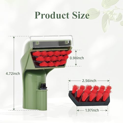 2-Pack Tough Stain Brush Tool Replacement Part for Bissell Little-Green Upright & Portable Carpet Cleaner, Compatible with 1400B, 1425, 1400, 1400W Models & More - Image 2