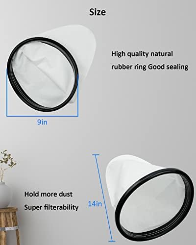 Vacuum Filter Bag Cloth 2KE2105000 Replacement Compatible with Hoover&Royal Backpack Cloth Shoulder Vacuum Cleaner C2401 RY4000 - Image 4