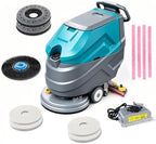 PX7 22" Commercial Walk Behind Floor Scrubber Machine, Heavy-Duty Motor by PURILITZS