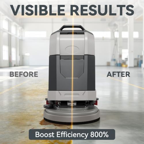 X4 22" Walk-Behind Commercial Floor Scrubber Machine, Upgrade Material - Image 6