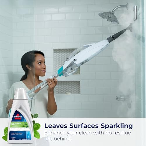 BISSELL EUCALYPTUS MINT DEMINERALIZED STEAM MOP WATER, 32 ounces, 1392, WHITE - Image 5