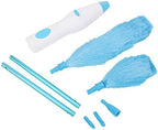 Electric Duster, 180-Degree Rotating Microfiber Cleaning Brush, Battery Operated Electrostatic Duster for Home, Window Blinds, Furniture, Car, Computer and Floor - Image 3